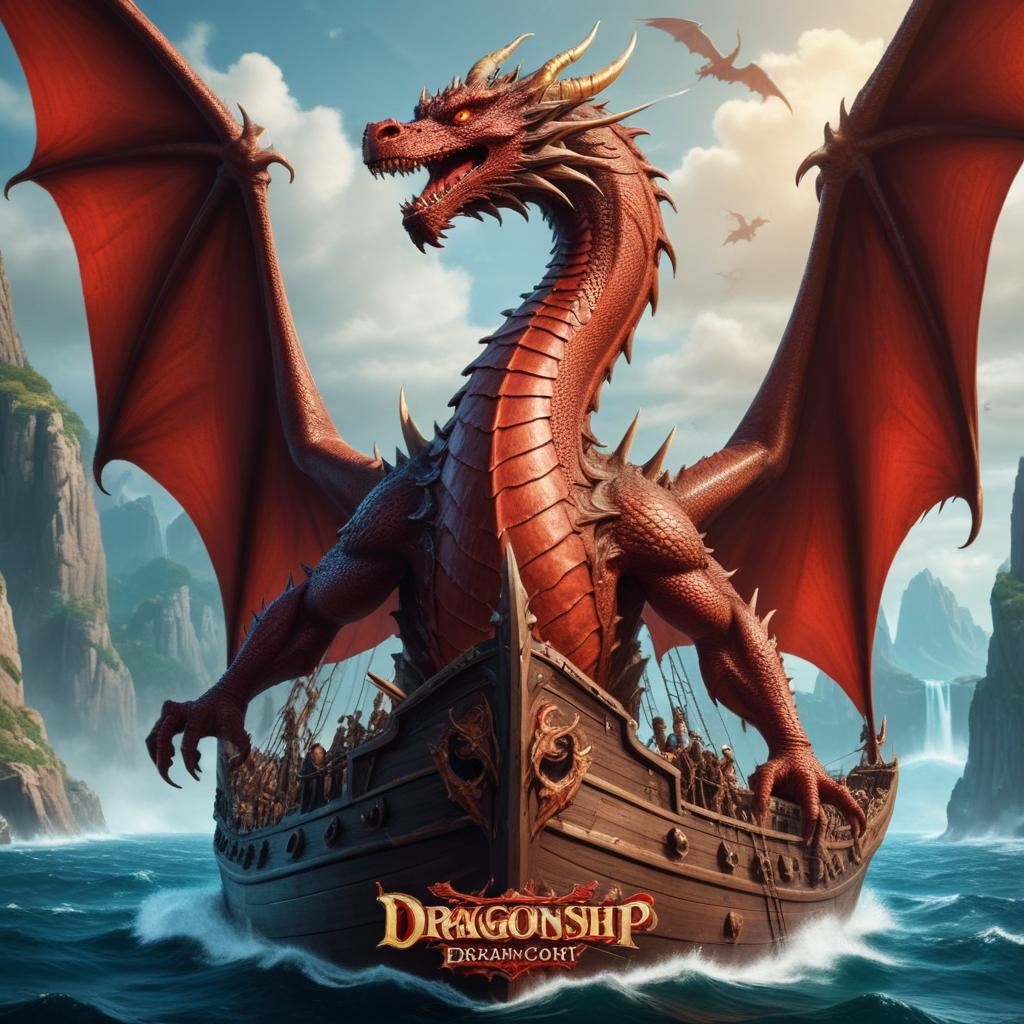 Dragon Ship Gold